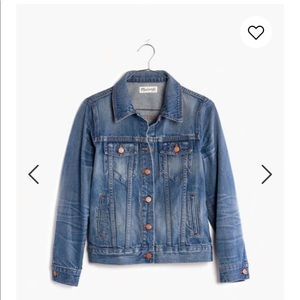 Madewell boyfriend jean jacket